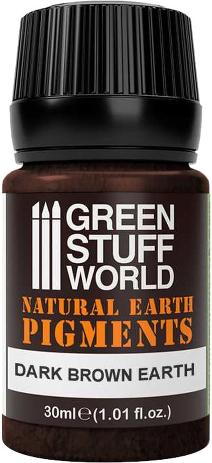 Green Stuff World Dark Brown Earth Pigment -1766