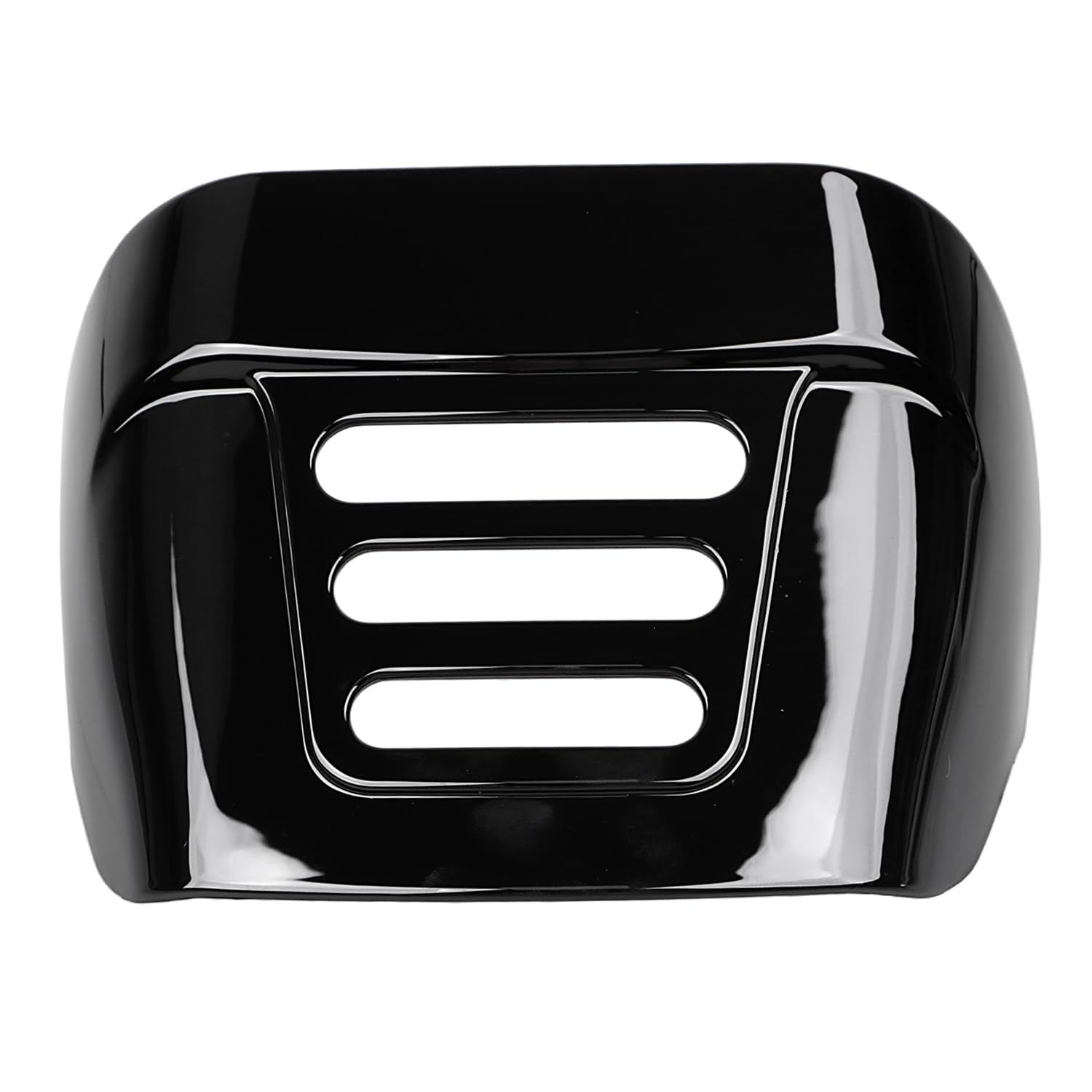 XMMT Gloss Black Rear Tail Light Taillight Visor Cover Fit For Harley Dyna Softail Fatboy Sportster Touring Road King Street Glide Electra Glide Road Glide