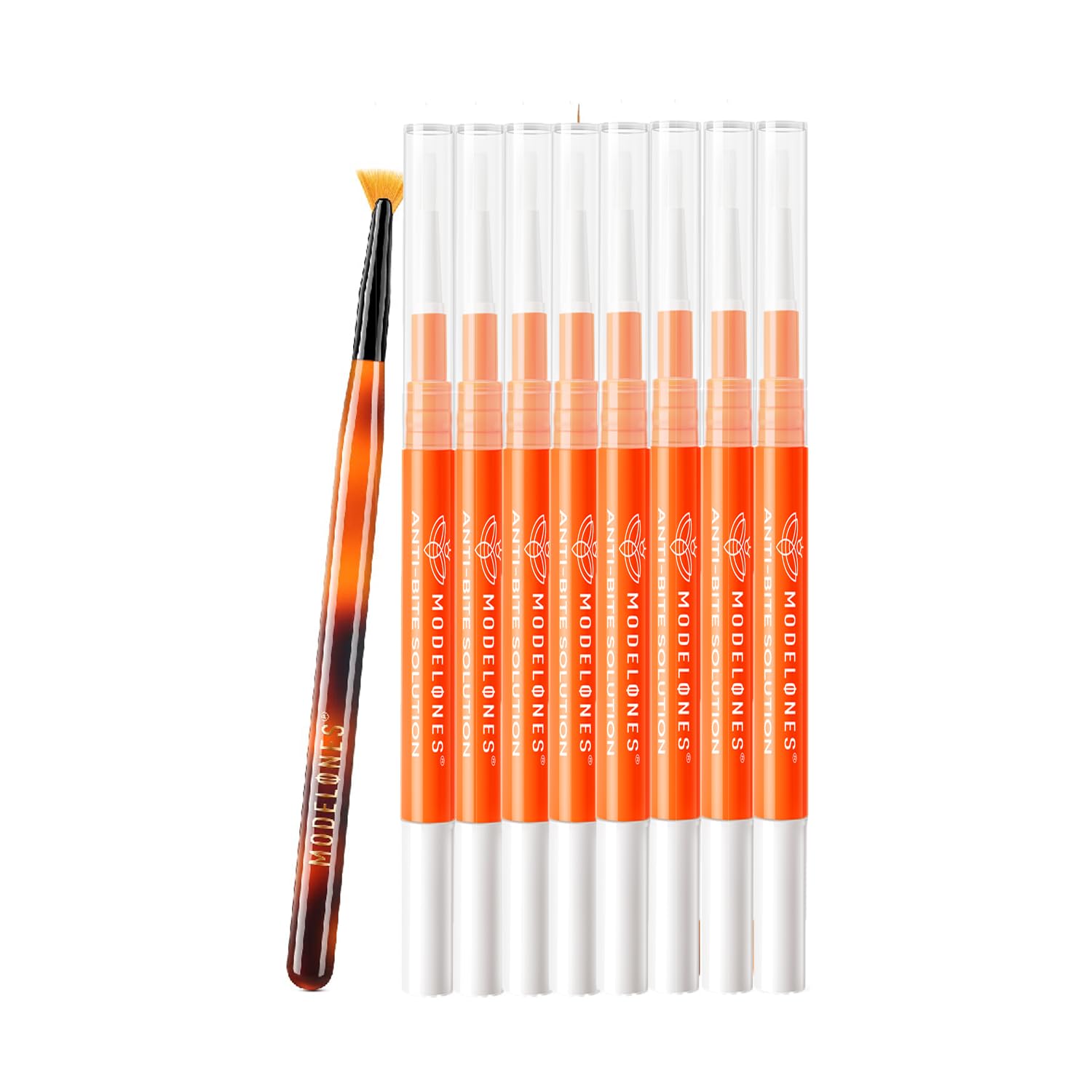 Modelones Nail Art Biting Treatment for Kids Quick-Drying No Bite Nail Polish Bitter Thumb Sucking Deterrent Quick-Drying kids & Adults