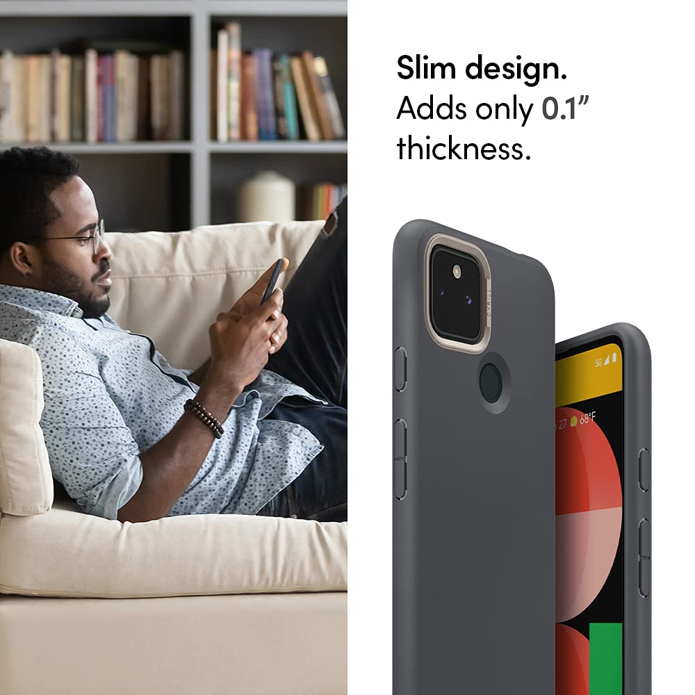 Spigen Cyrill Color Brick For Google Pixel 5a Case Black