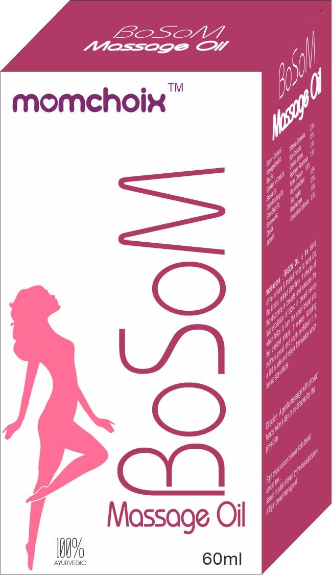 Momchoix Ayurvedic Bosom Oil for Womens & Girls (60ml * Pack of 1) (B0D8ZS5F2V) Amazon Price History, Amazon Price Tracker