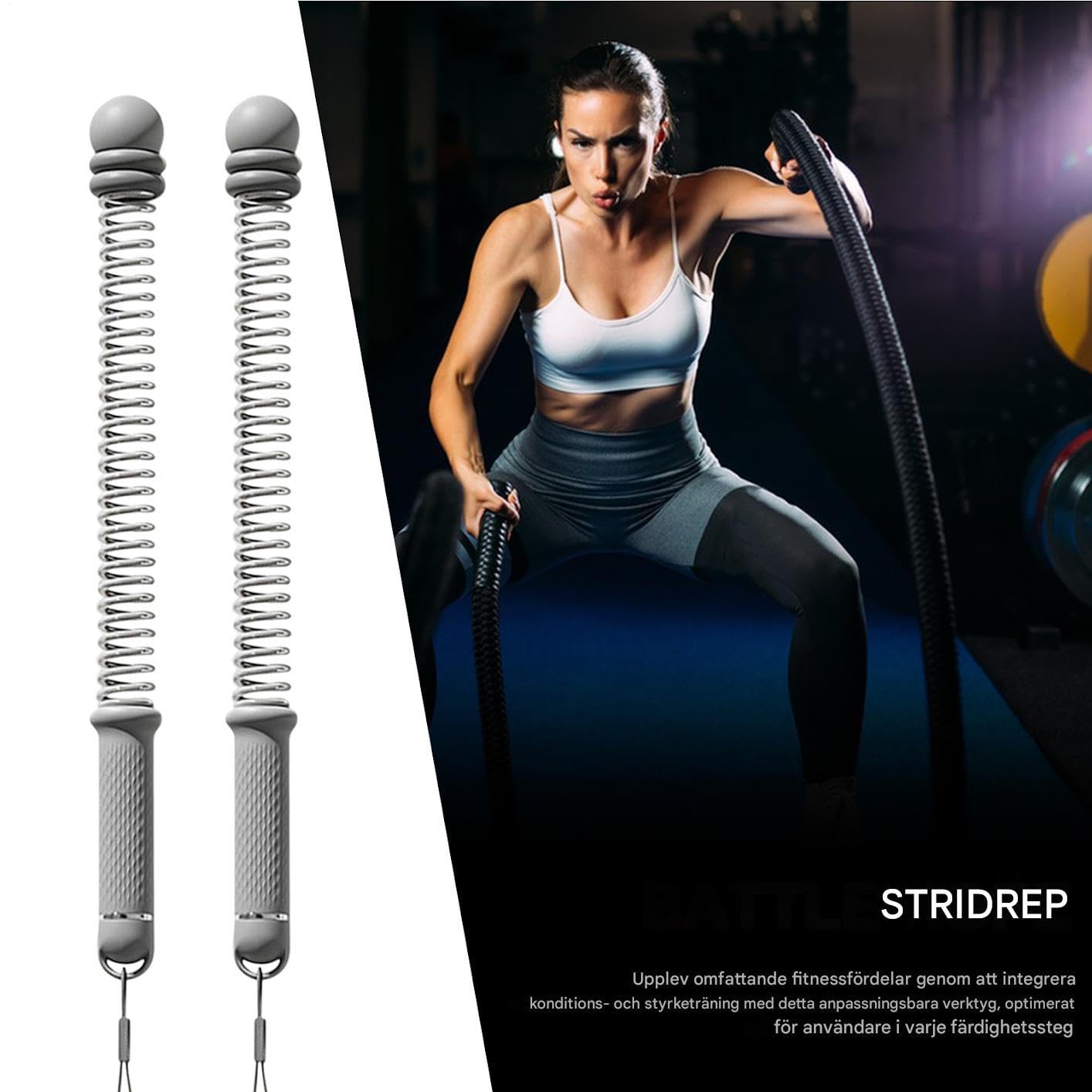 Corde ponderate per l'allenamento - Corde per allenamento cardio senza fili | Attrezzature per l'allenamento aerobico | Per Cardio Gym Fitness All'aperto Donne Uomini