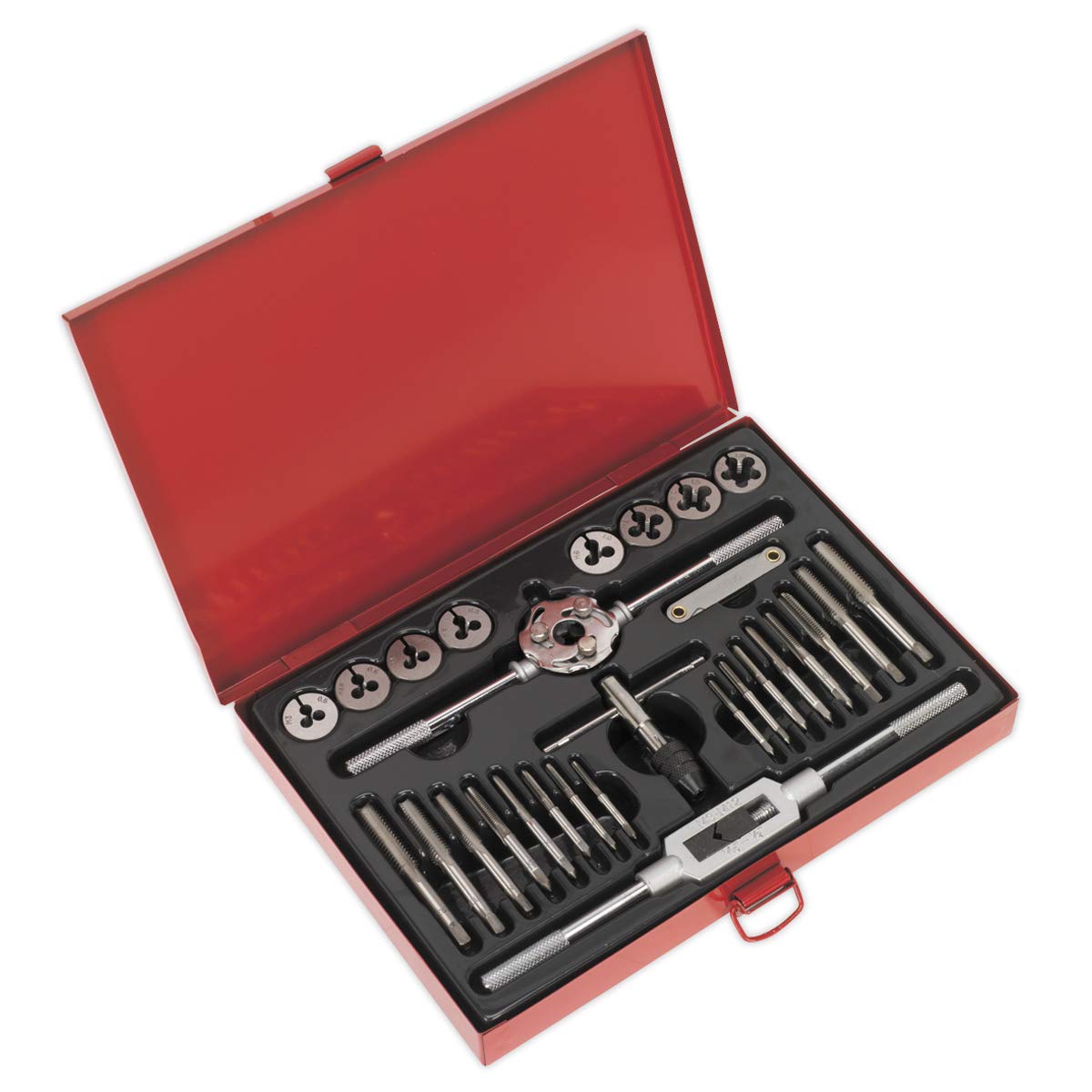 Sealey Tap & Die Set 28pc Split Dies Metric AK3028
