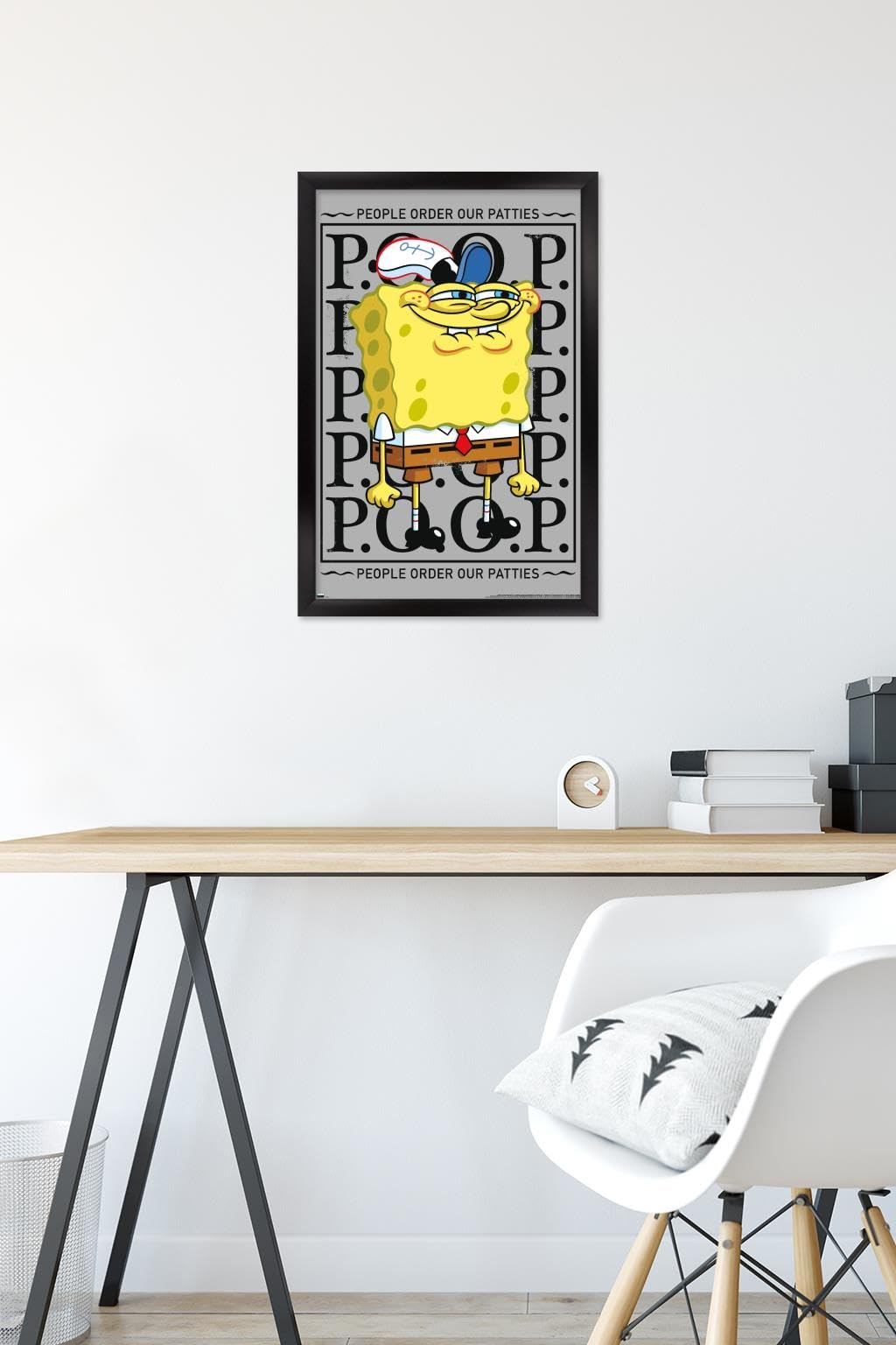 Canvea Poster Set SpongeBob Faces | 3 Poster A4 (SpongeBob, Patrick, Squiddi) Decorazione Murale Cameretta, Regalo Ufficiale