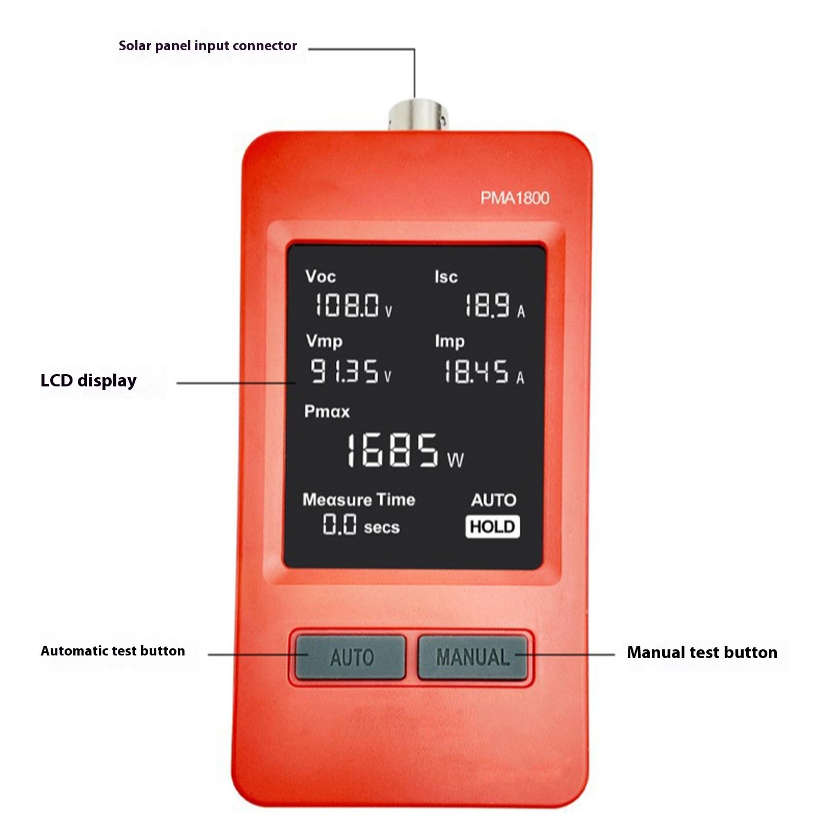 Strumento Analitico Professionale Per Pannelli Fotovoltaici Con Multifunzione Corrente Potenziale E Capacità Della Batteria Tester Pannelli Fotovoltaici Con MPPT
