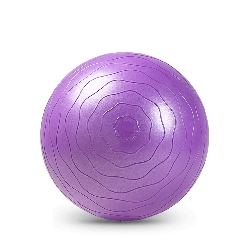 Gymnastikball Übung Ball Yoga Ball Stuhl mit Fußpumpe, Anti-Rutsch- und explosionssicher, Geburtsball-Massagekugel for Yoga Pilates Balance Training