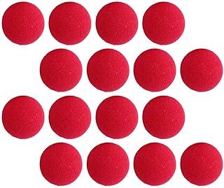 Sponge Clown Nose Red Clown Nose Circus Clown Wig Nose Birthday Party for Kids Adult 50pcs Red Carnival Clown Noses