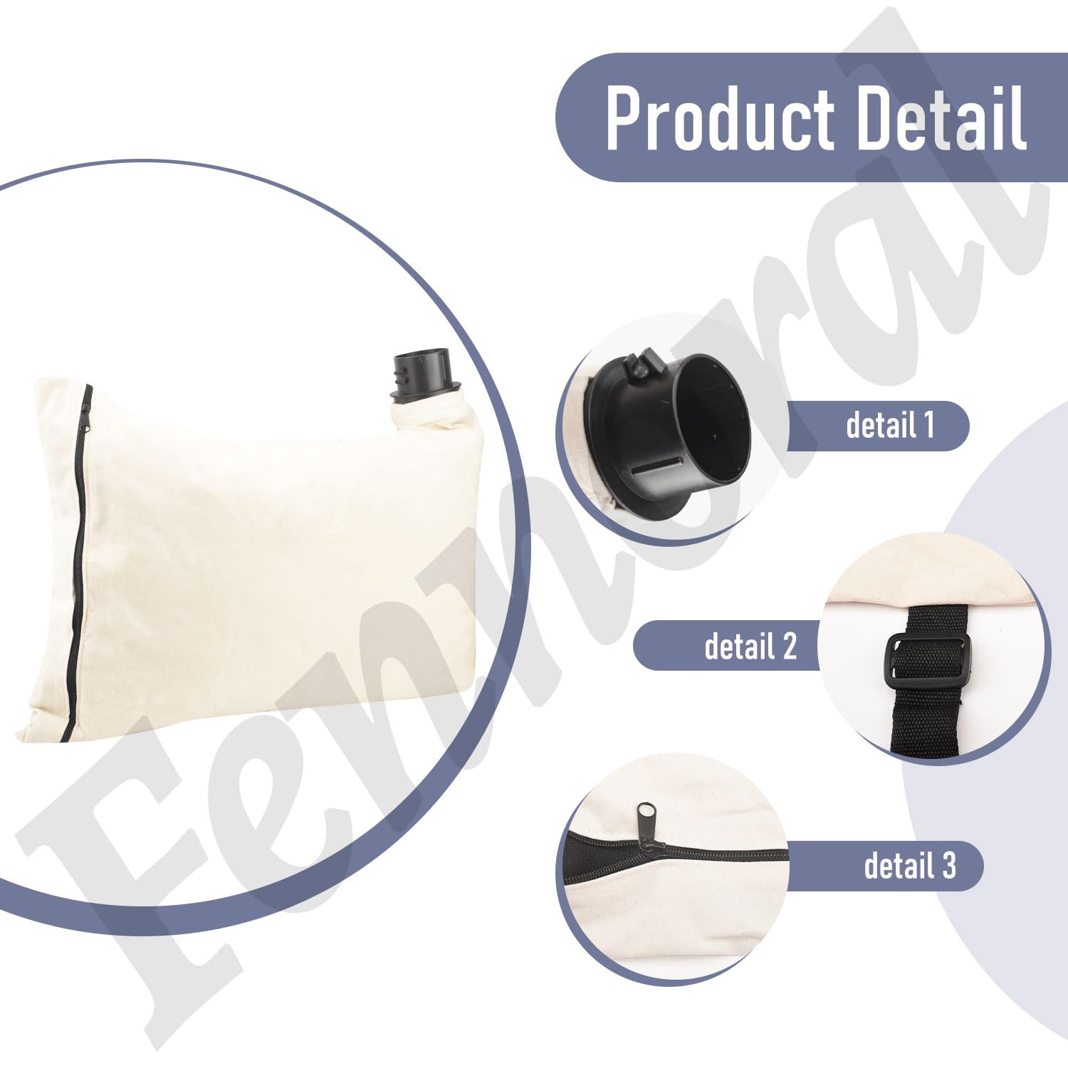 Bolsas de vacío para soplador de hojas 610004-01 compatibles con Black & Decker BV-003 BV1000 compatible con BV1000 BV1500 BV2000 BV2100 BV2500 BV2500-AR BV2500-B2 BV2500-AR 0-B2C