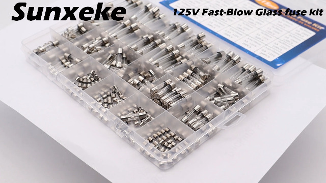 Chanzon 20pcs UL Listed 6x30mm 0.5A Fast Blow Glass Fuses - 125V/250V, For Microwave, TV, Fan Repair