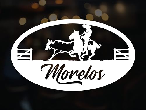 Vista 34 de Jalisco Stickers - Calcomanías de vinilo para carros Diseño Charro de México, Calcomanias para Trocas y Carros (12 x 7 pulgadas, Jalisco)