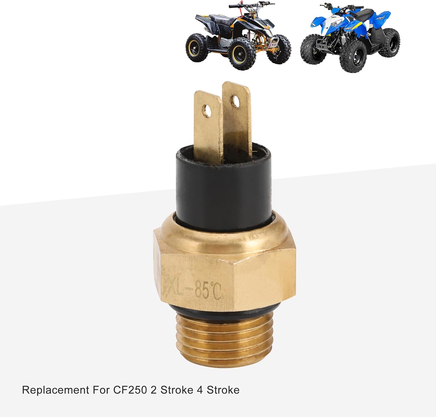 GOOFIT Water Temperature Sensor Radiator Themostat Switch Replacement for Helix CN250 Elite CH250 Water Cooled 250cc ATV Go Kart Scooter