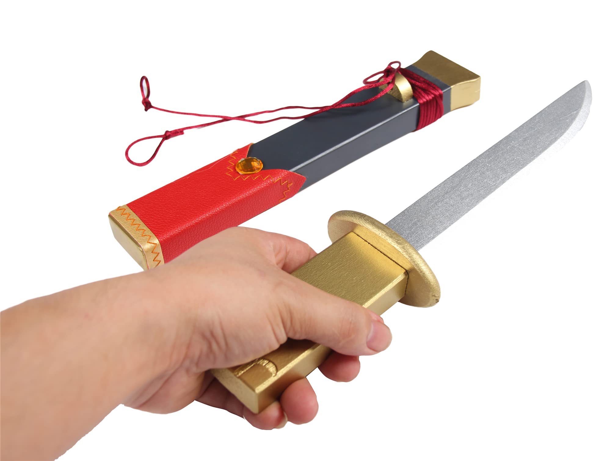 Amazon | 模造刀 木 日本刀 今剣 36cm いまのつるぎ 短刀 おもちゃ