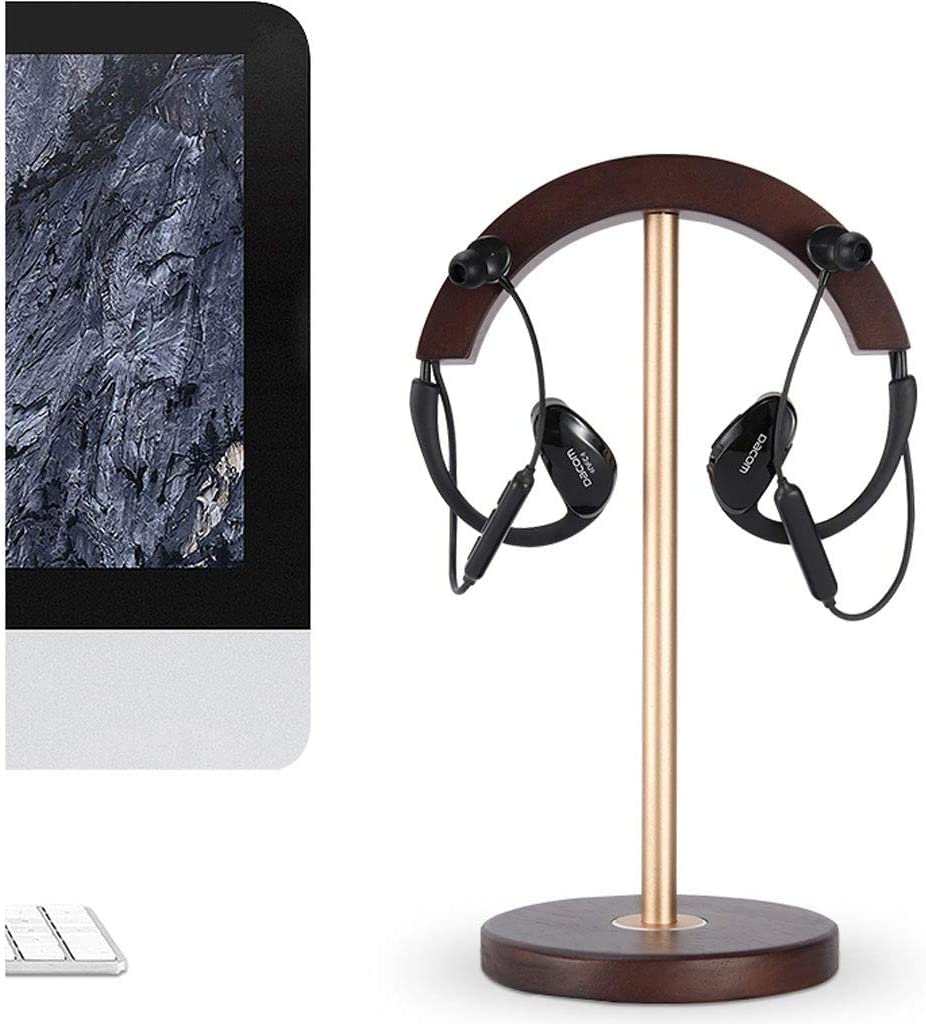 Supporto Cuffie Gaming Supporto Per Cuffie Universale In Legno Supporto Per Cuffie Supporto Per Cuffie In Alluminio Supporto Per Cuffie Da Scrivania Espositore Da Scrivania Gancio per Cuffie Universal