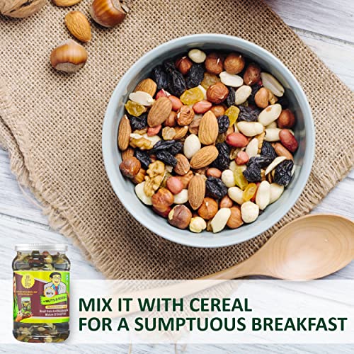 Image of Dr'.s nuts & Seeds 22+ Varieties High in Protein and Dietary Fiber Natural Immunity Booster Mixed Nuts, Seeds and Berries, 300 Grams x 2