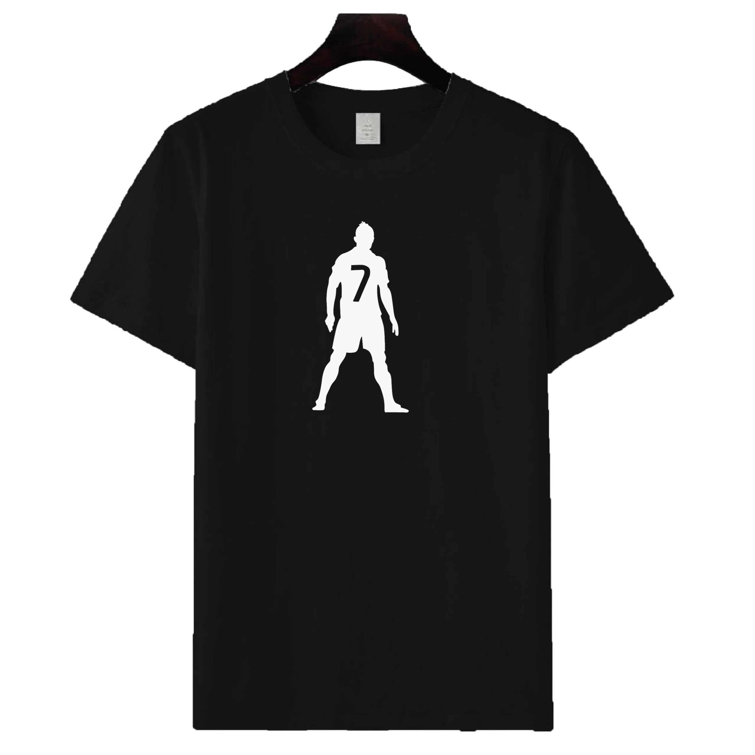 Cristiano Ronaldo 7 T-Shirt Half Sleeve Regular Fit Classic Tshirt-picture-15