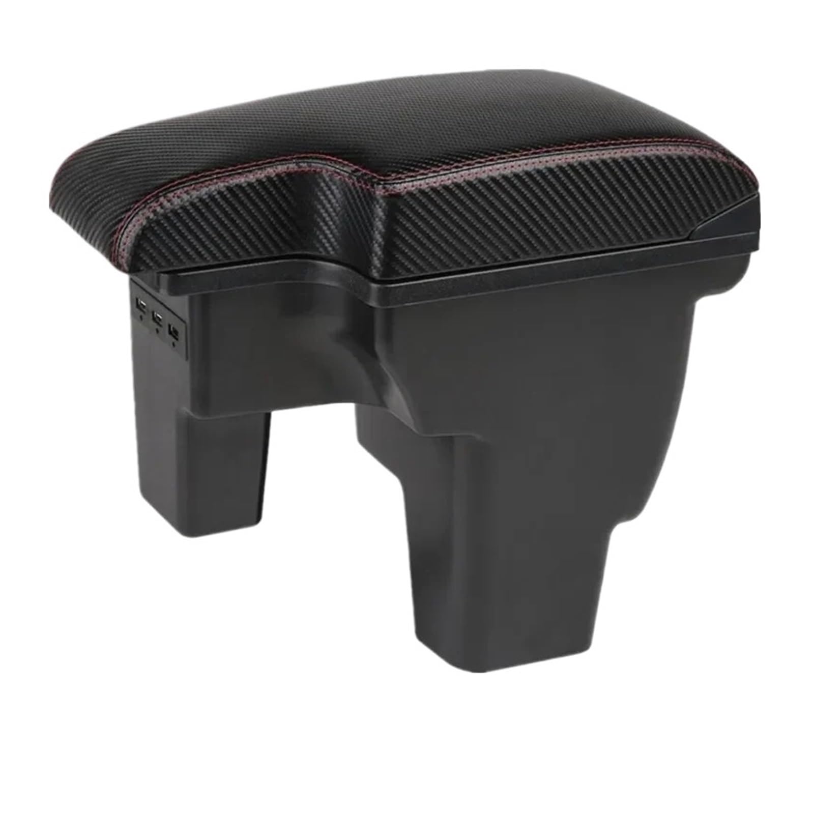 Ggwqoops Car Armrests For Focus 3 MK3 2011-2023 Armrest Box Car Central Storage Usb Interior Armrest Box(2C leather 3usb)