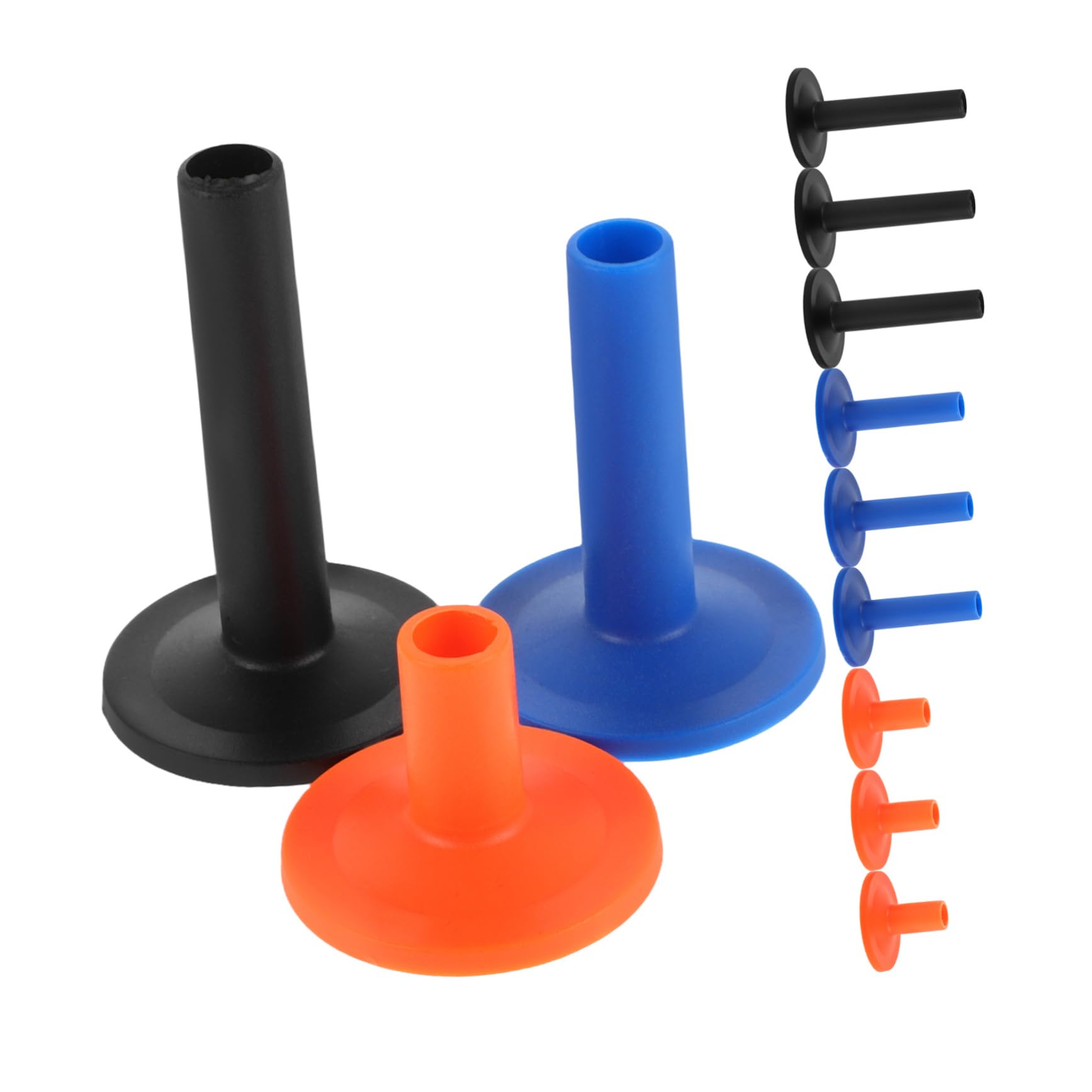 GALPADA 12pcs Drum Cymbal Sleeves Replacement Durable Plastic Stand Sleeves for Enhanced Protection Live Shows Recording and Practice Includes Options