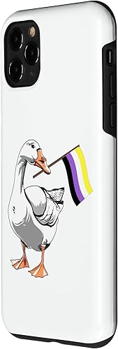 Miniatura 2 de iPhone 11 Pro Nonbinary Goose Bi Pride Flag Bi Pride Parade Flag LGBTQ Case