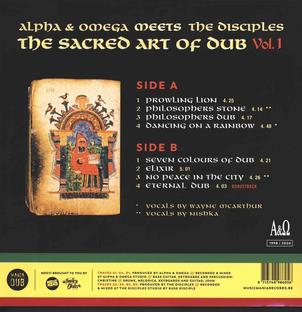 Sacred art of dub vol.1