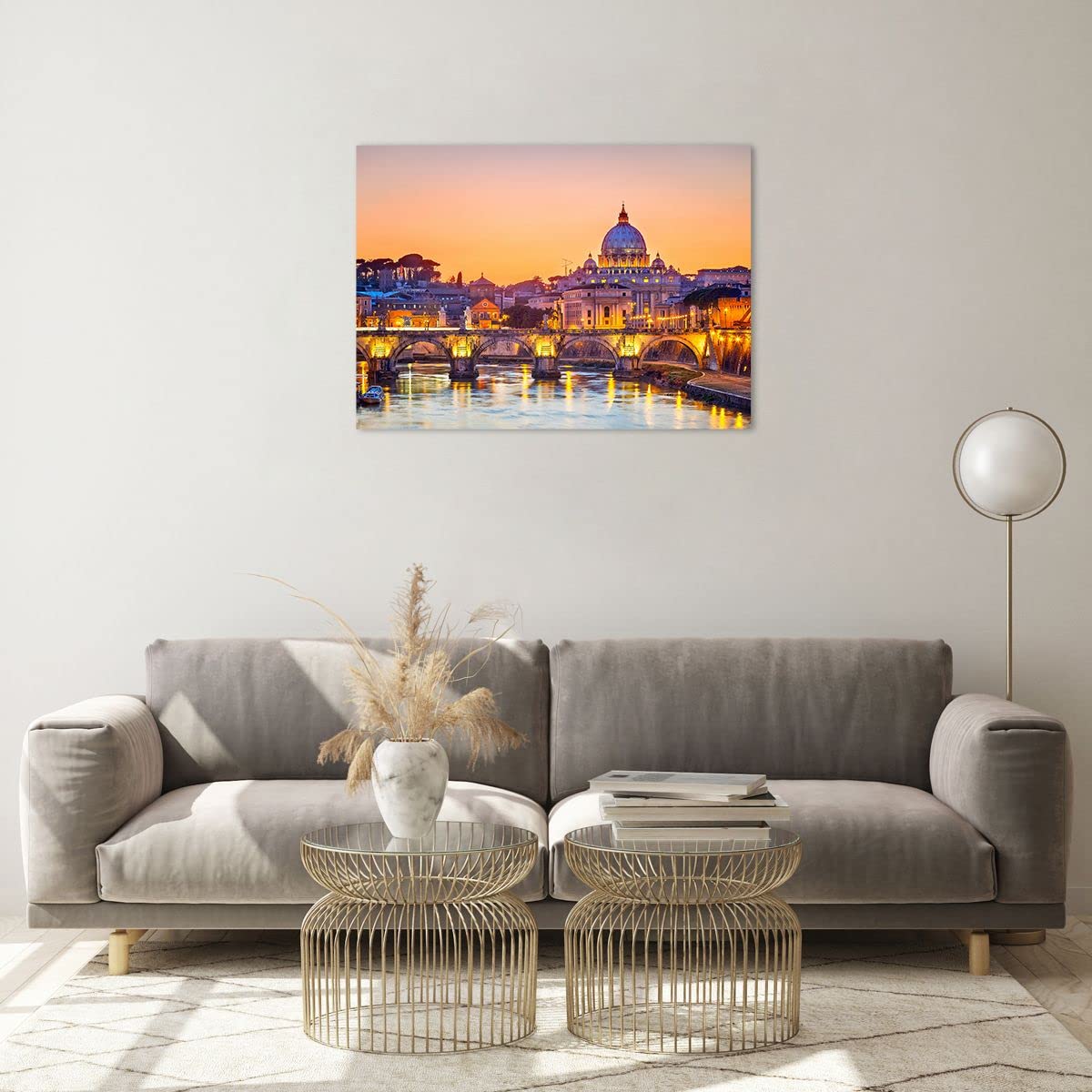 Quadro su Vetro 70x50cm Strada storia architettura monumento Stampe Quadro su Vetro 70x50cm Strada storia architettura monumento Stampe