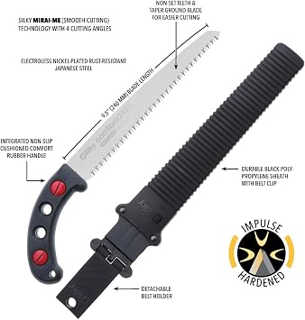 Silky GOMTARO Professional Hand Saw 240mm Large Teeth (102-24)