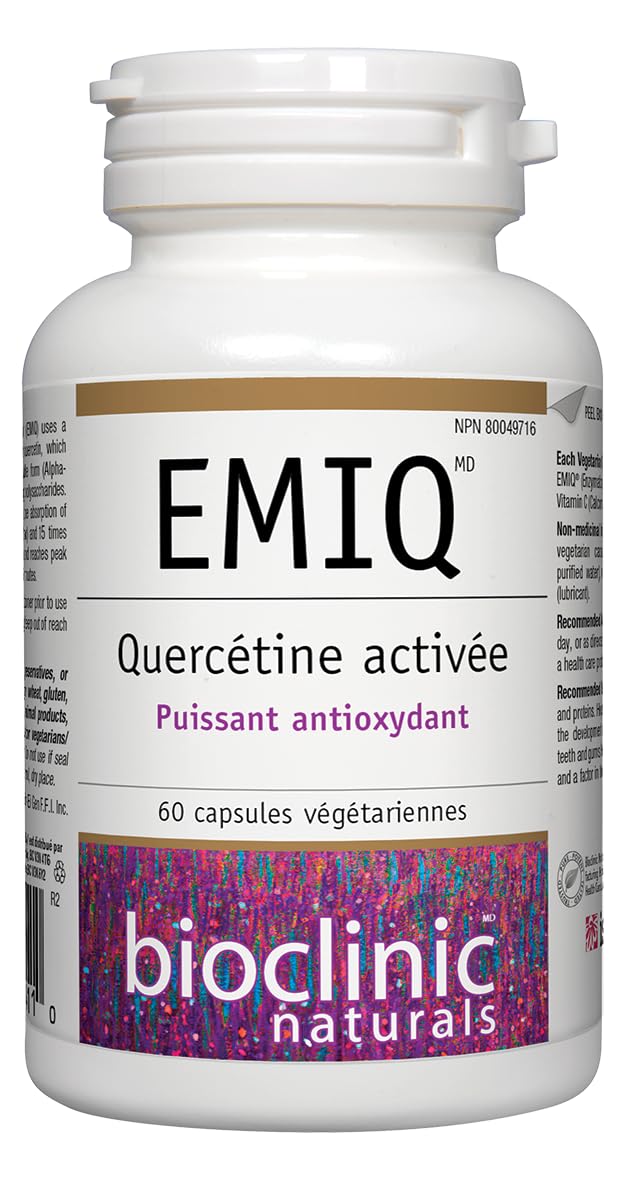 Bioclinic Naturals - EMIQ Activated Quercetin, 60 vcaps — Amazon image 4