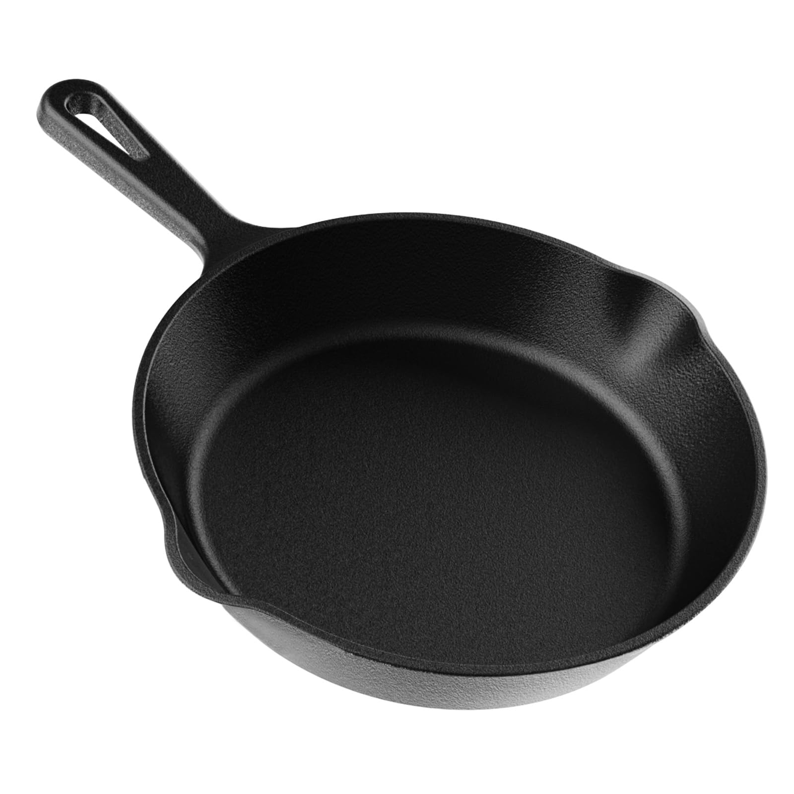 YASHE 20CM Cast Iron Frying Pan, Black Skillet, Heavy-Duty Egg Pan for Fried Eggs, Omelettes & More, Oven-Safe Cast Iron Cookware
