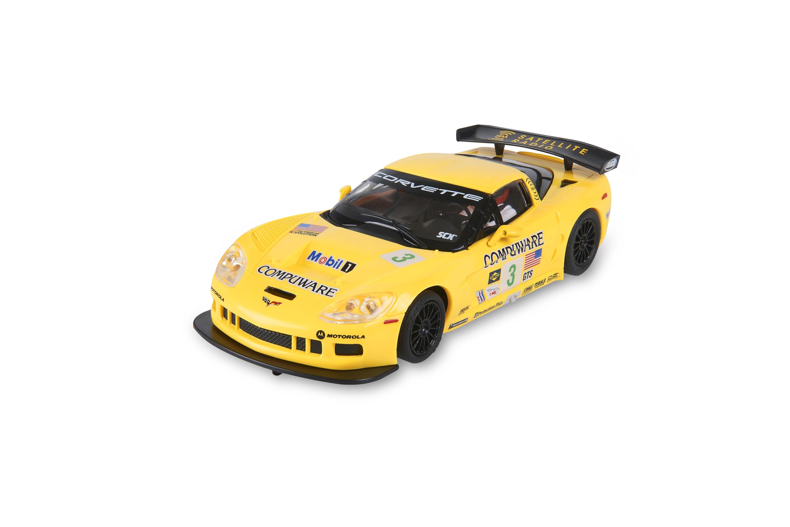 SCALEXTRIC - Coche de Carreras Original - Coche Slot Escala 1:32 (Corvette C6R - O'Connell)