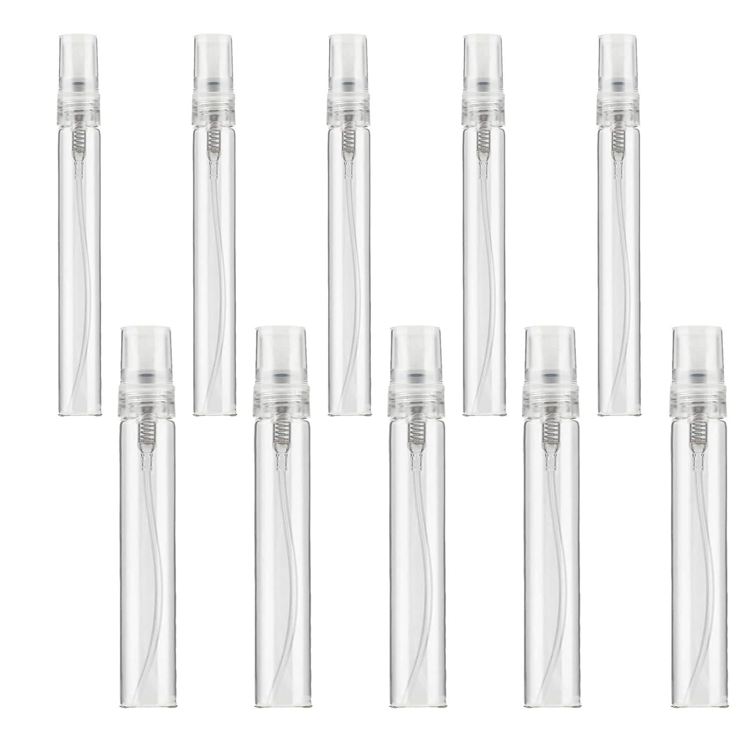 Amazon.co.jp: スプレーボトル 香水瓶 【10本セット】 5ml/10ml 携帯用 