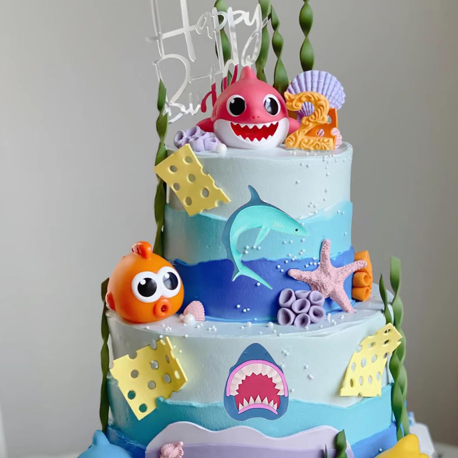 YIHUOMOLDS Ocean Shark Fondant Molds Sea Animal Silicone Mold For Sugar Cake Decorating Cupcake Topper Candy Chocolate Gum Paste Polymer Clay - Image 4