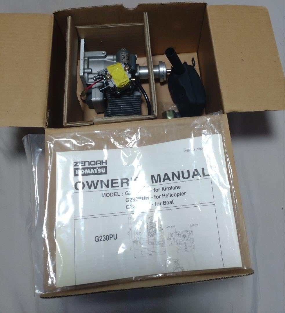 [未使用希少]コマツゼノア G230PU ラジコン飛行機エンジン ホビーラジコン Amazon.co.jp: 用コマツゼノア G230PU ラジコン飛行機エンジン