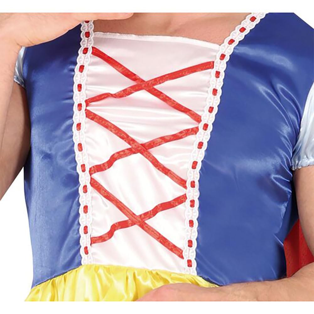 FIESTAS GUIRCA | Disfraz Let Me Go Princess Adulto (52-54/L) - Pantalón y Vestido - Disfraces de Despedida de Soltero, Fiestas de Disfraces y Celebraciones - Ideal para Hombre Adulto - Multicolor