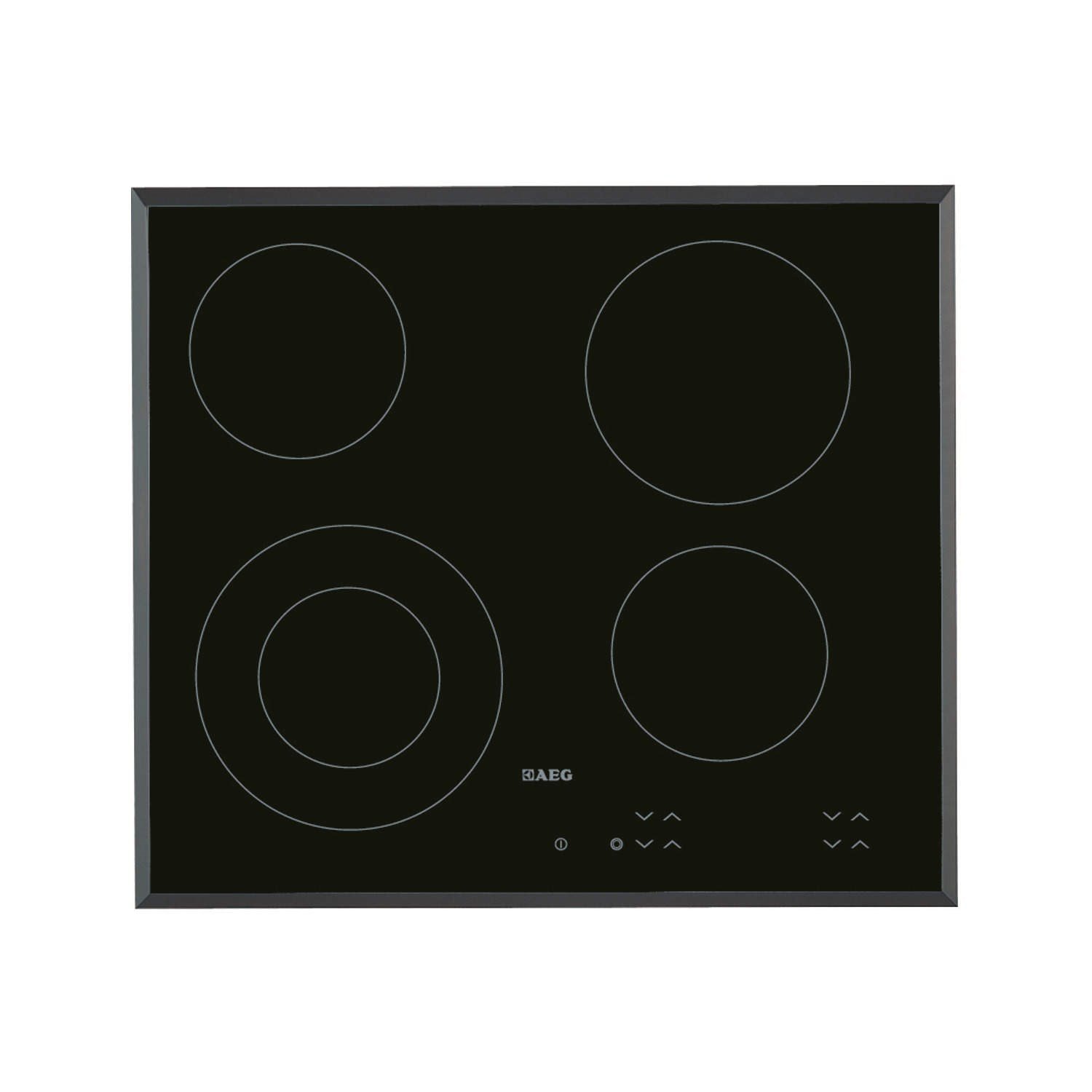 AEG - Ceramic Hob - 60cm - Black - 4 Burner