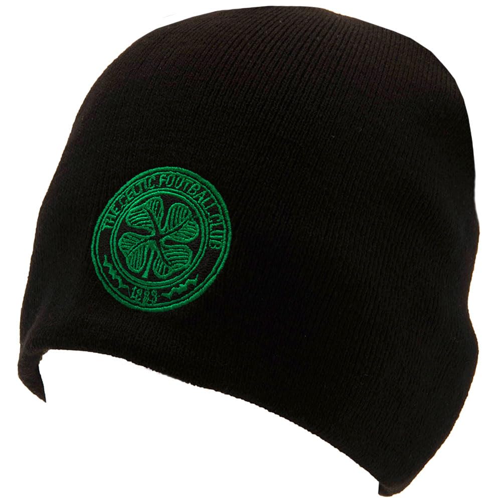 Foco Unisex Black Celtic Fc Beanie