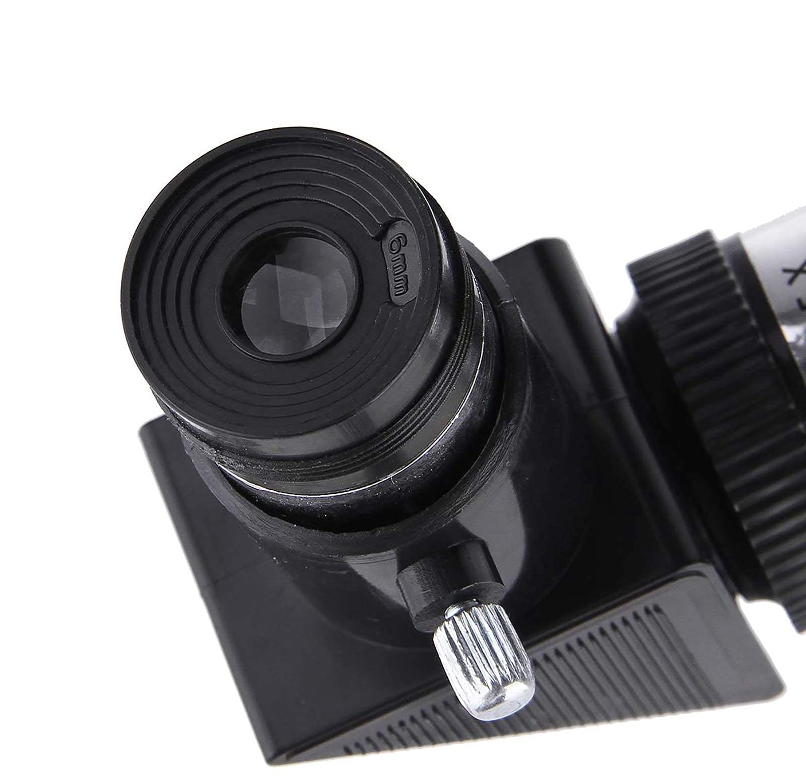 Telescopio astronomico, telescopi scientifici per Bambini Principianti, oculare 6 mm/12 mm, con treppiede Portatile in Lega di Alluminio, Facile da Montare