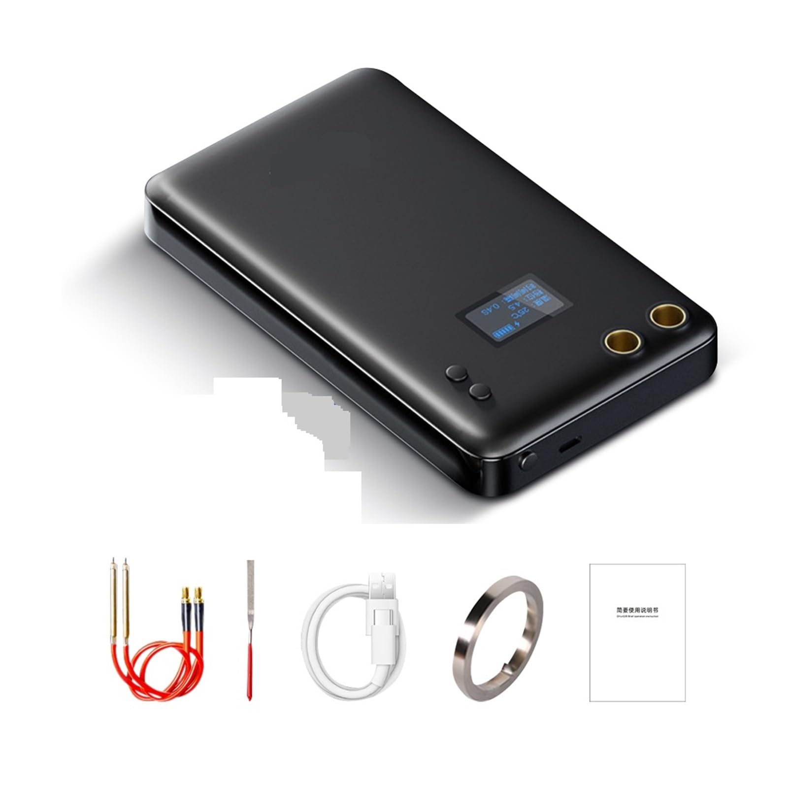 Mini Spot Welders Adjustable Portable Energy Storage Welding Machine The Weld is Strong(6000mAh)