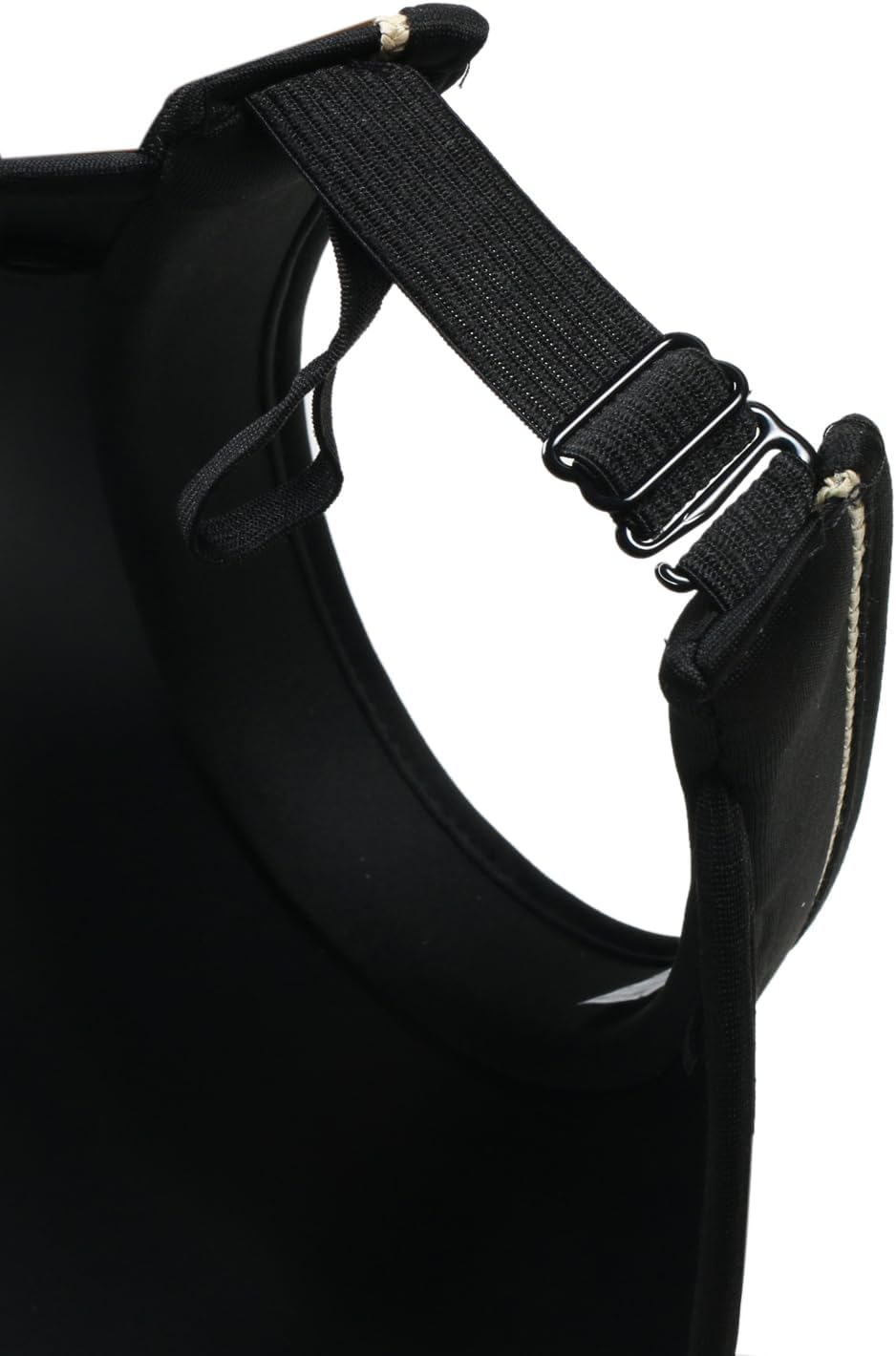 Women Sun Hat Ponytail Straw Beach UPF Protection Packable Visor for Summer - Image 5