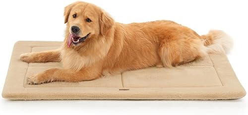 Miniatura 10 de Made4Pets Cojín Cama para Jaula de Perros Medianos y Grandes, Lavable y Reversible, Tapete Antideslizante para Perrera para un Sueño Acogedor, Cama