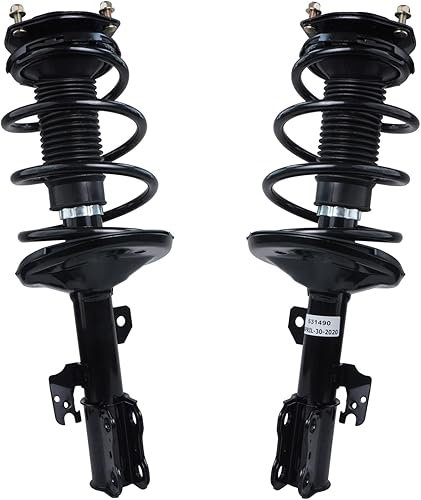 Miniatura 71 de Detroit Axle - 2 puntales delanteros para Chevrolet Aveo Aveo5 Pontiac G3 Wave, 2 puntales con suspensión de reemplazo de montaje de resorte