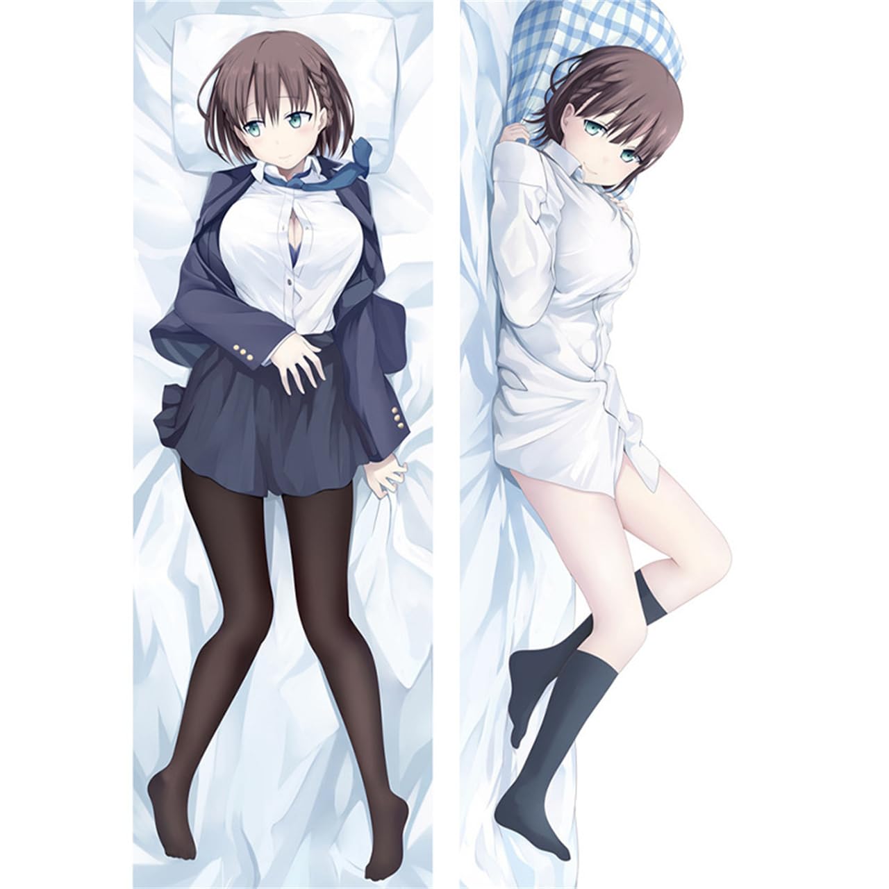 Amazon.co.jp: 月曜日のたわわ 抱き枕カバー クッションカバー 等身大