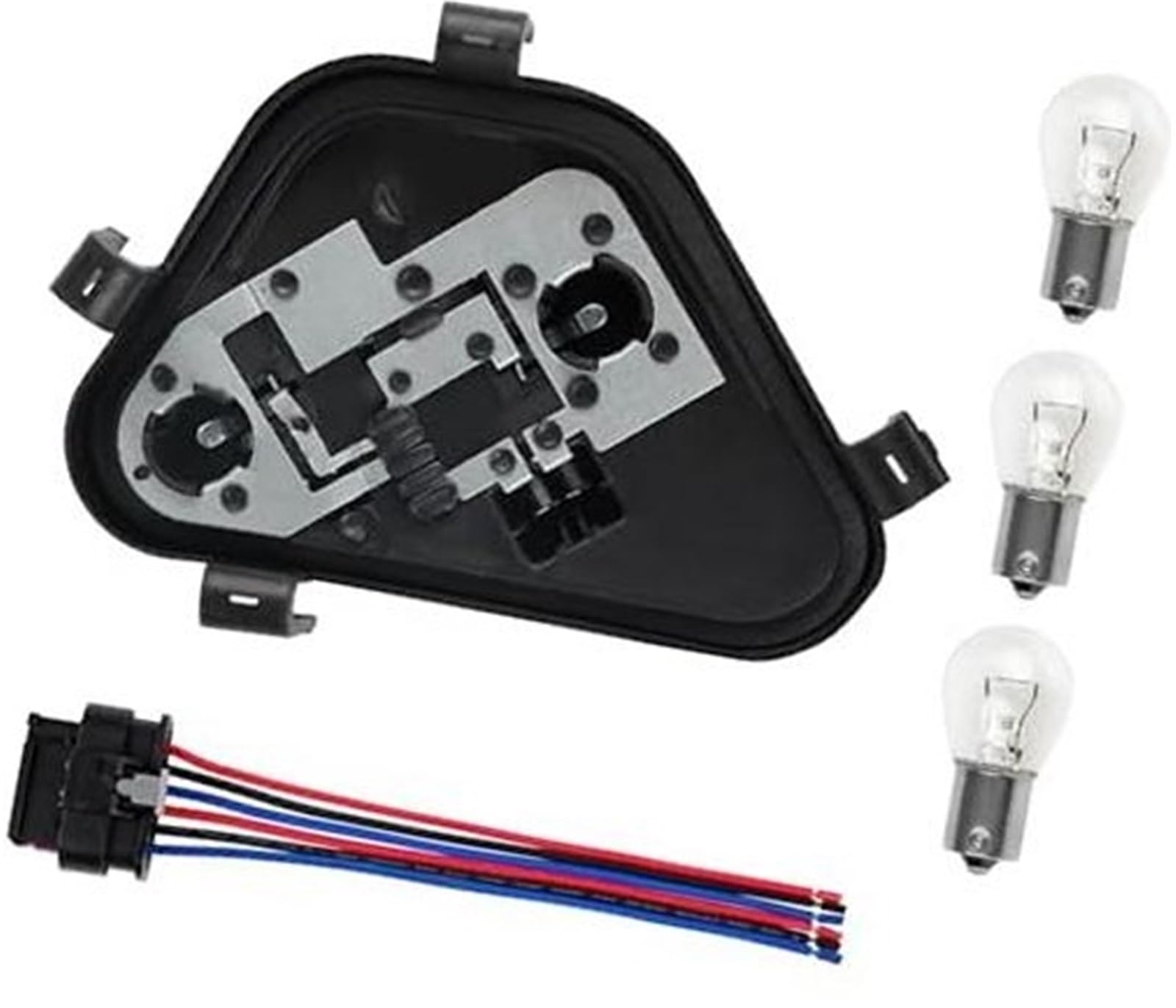 Kit staffa fanale posteriore, BTFWM Supporto for lampada fanale posteriore sinistro lato conducente, pannello presa, connettore scheda con cablaggio lampadine, for serie 3 328i d 320i 335i 2012 2013 2
