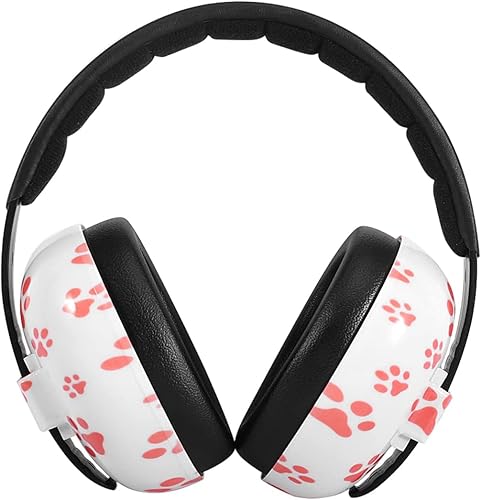 KINGKIDS Auriculares con cancelación de ruido para niños, protección auditiva para bebés, orejeras para niños pequeños para dormir de 3 a 36 meses