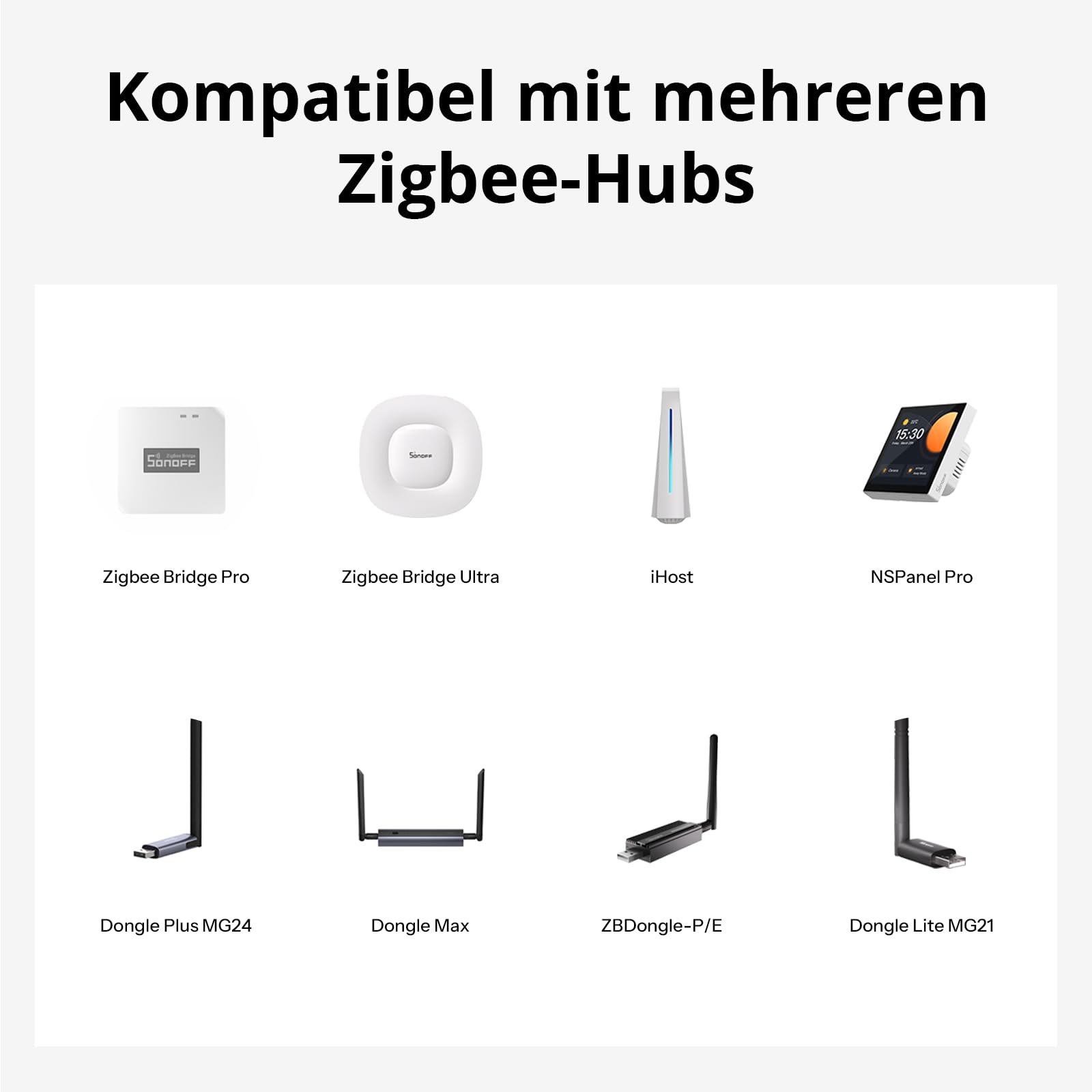 SONOFF Mini-ZB2GS-L Duo Nötrsüz ZigBee 2 Kanallı Akıllı Röle | Mini-ZB2GS-L