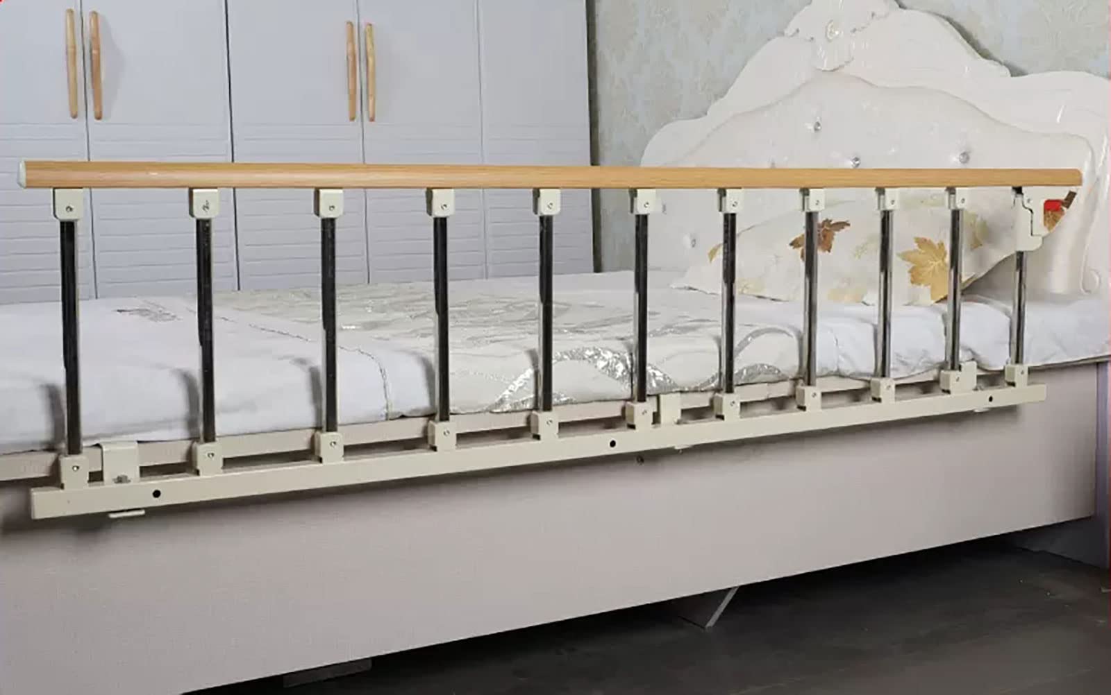 Poręcze łóżka, barierki boczne dla osób starszych, pomoc seniorom, uchwyt bezpieczeństwa, poręcz przy łóżku, poręcze łóżka dla osób niepełnosprawnych, sprzęt do opieki nad laską, domowe medyczne, sk