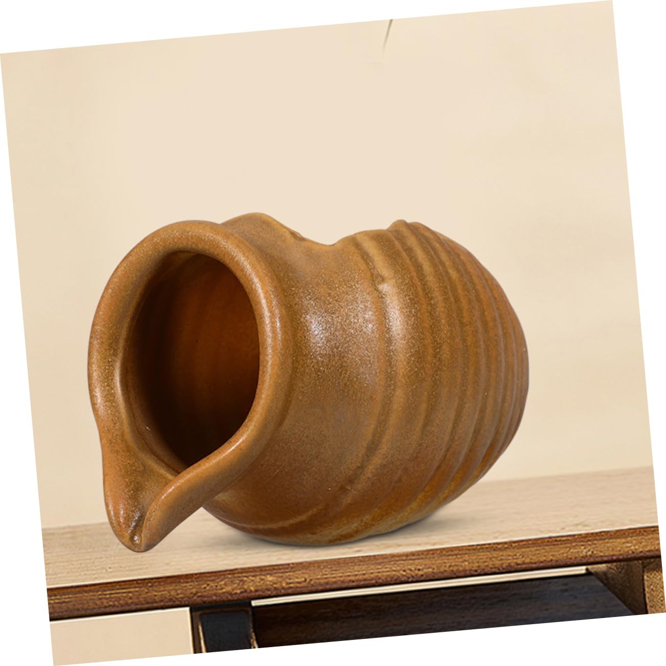 iplusmile Vaso Cascata in Ceramica Decorazione Per Esterni e Interni Vaso Fontana D'acqua Laghetto Per Aree Verdi Cascata Fai Da Te