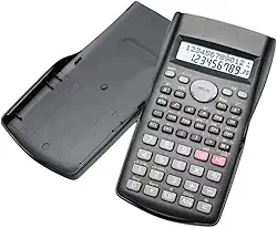 Calculadora Científica 240 Funções – Duplo Display, Capa Protetora e Teclas Precisas – Para Engenharias, Faculdade, Física, Matemática e Exatas – Compacta e Profissional