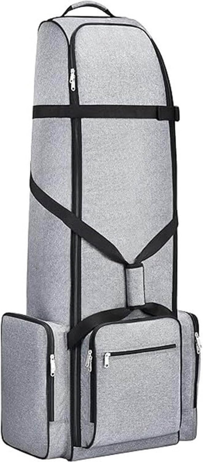 Hedmy Oxford Golf Travel Case with Wheels, Impact-Resistant Golf Club Cover for Airlines