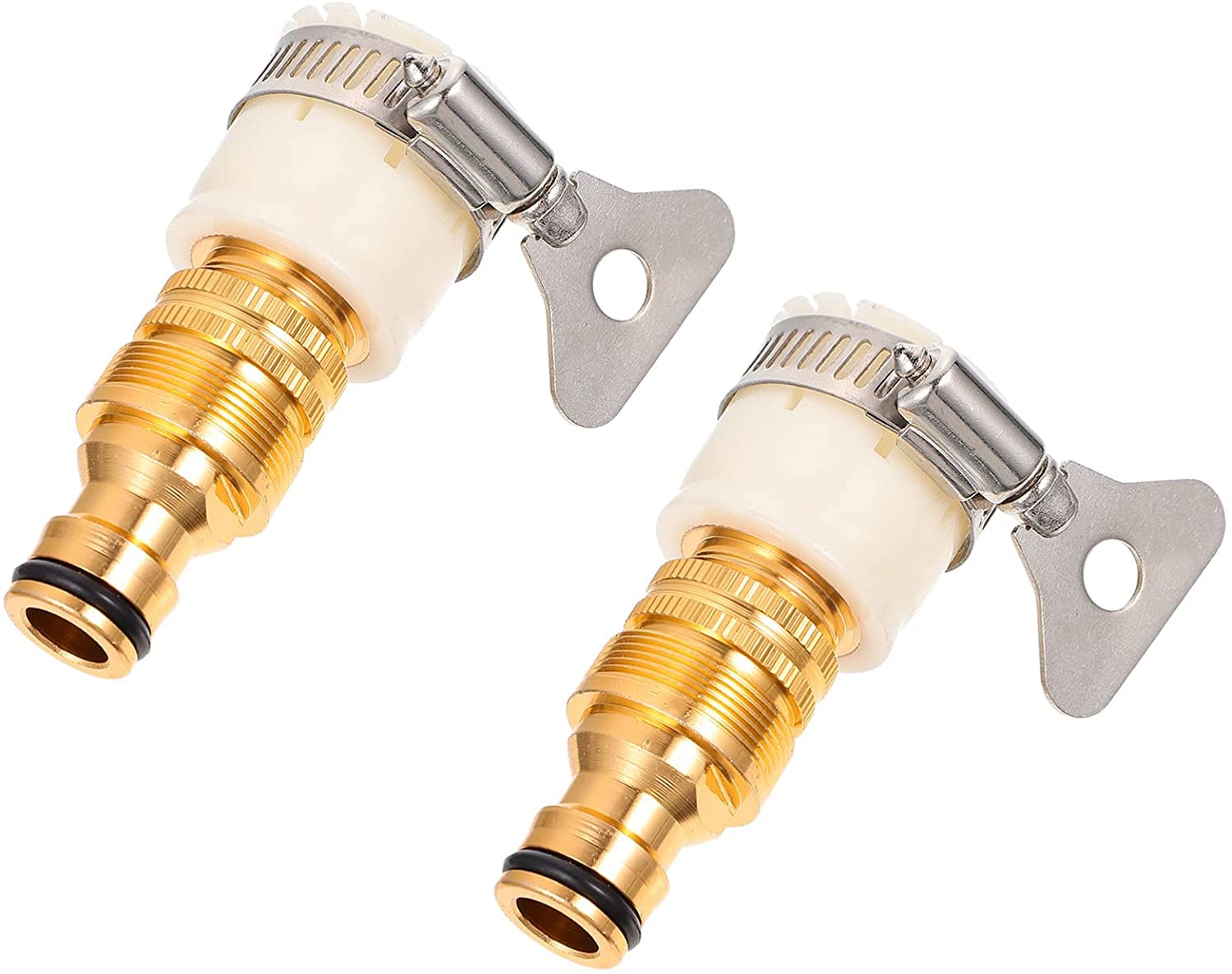 4 pezzi sistema di irrigazione a goccia deviatore rapido tubo non via acqua per connettore rubinetto cucina femmina raccordo lavello domestico collegare rubinetti da giardino raccordi per rubinetti