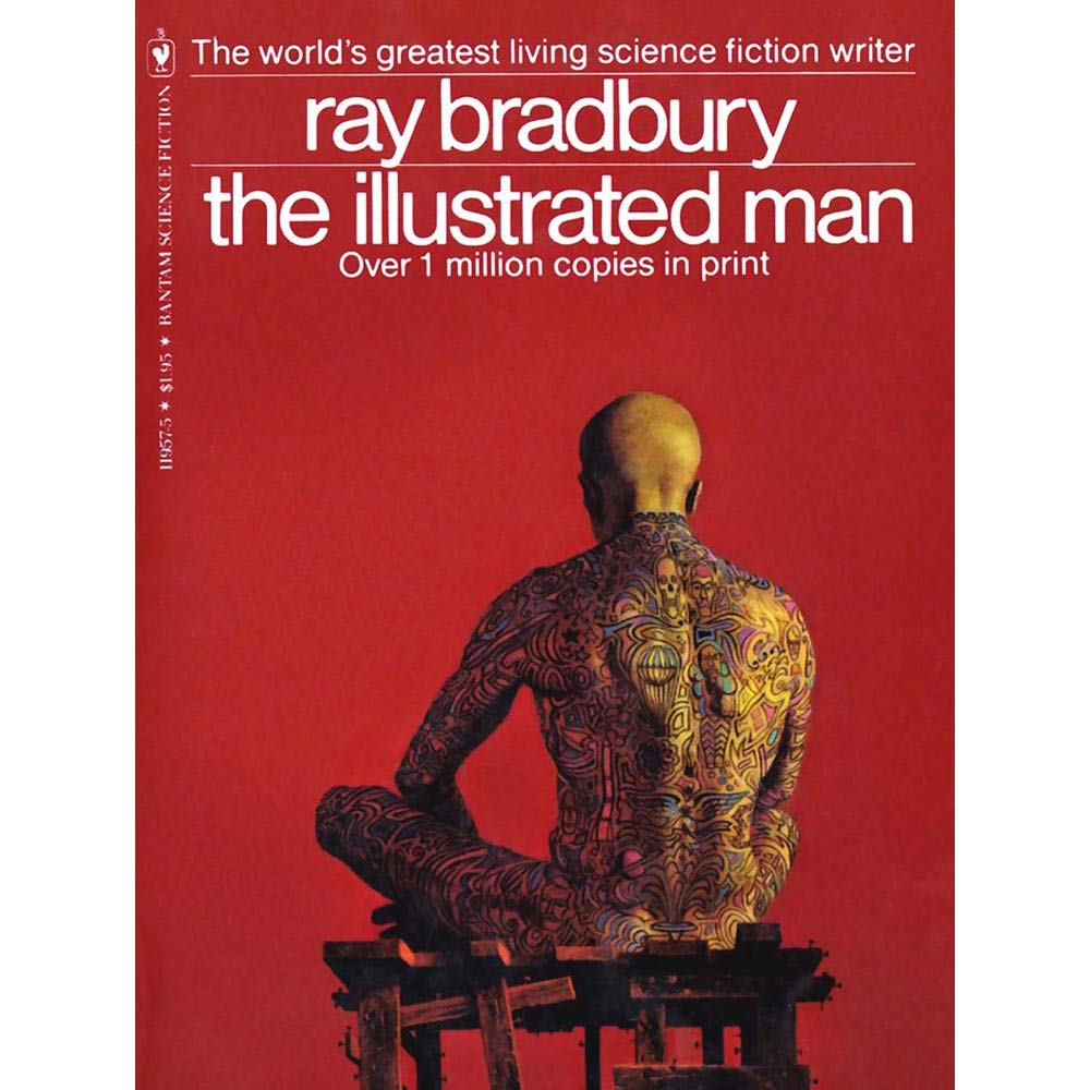 Wee Blue Coo Book Cover 1951 Ray Bradbury Illustrated Man Science Fiction Writer Art Print Poster Wall Decor 12X16 Inch