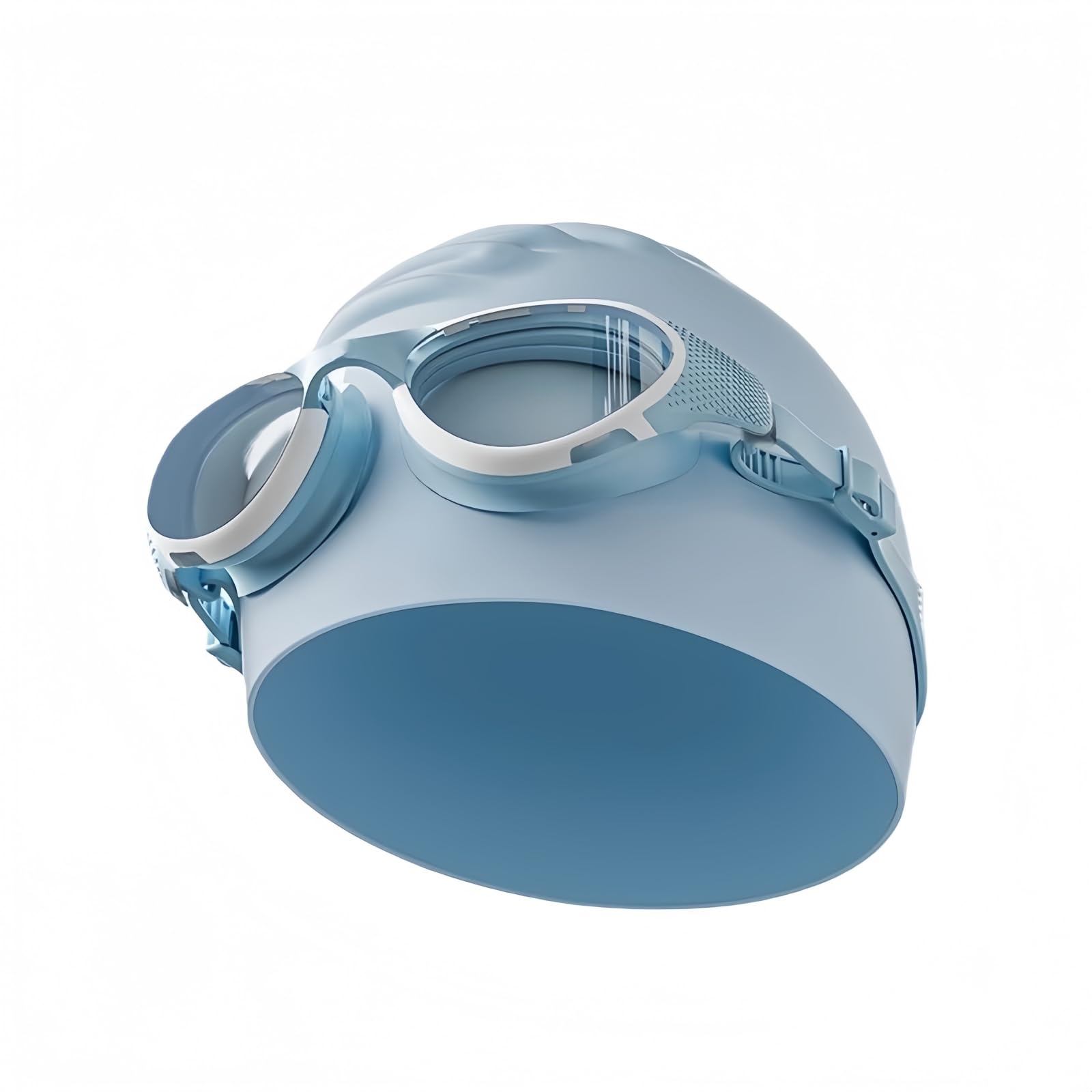 Occhialini da nuoto anti-appannamento, unisex, per adulti, con ampio campo visivo, protezione UV, anti-appannamento, a prova di perdite, con cinturino in silicone regolabile